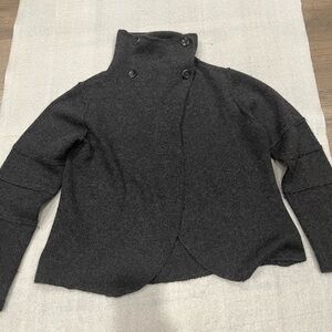 Kenar Dark Gray Women's Cardigan Sweater